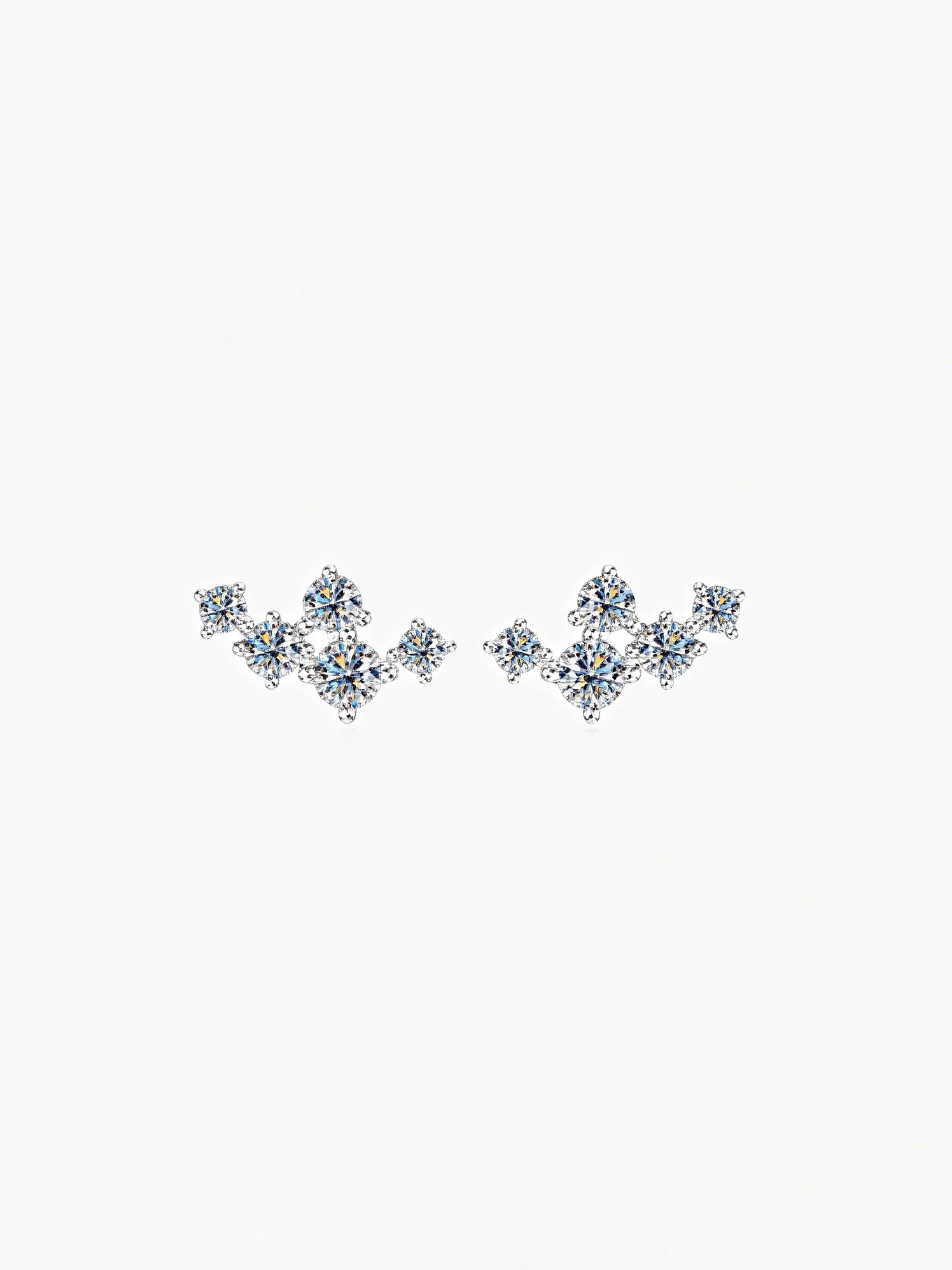 Calista Moissanite Studs