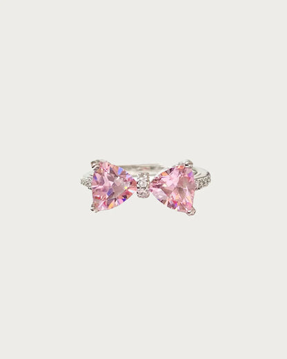 Blush Bowtie Ring