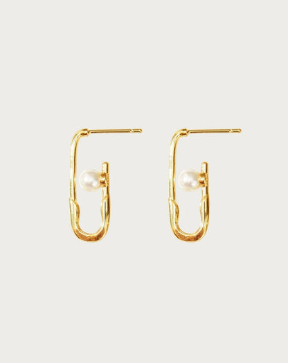 Petite Safety Pin Earrings