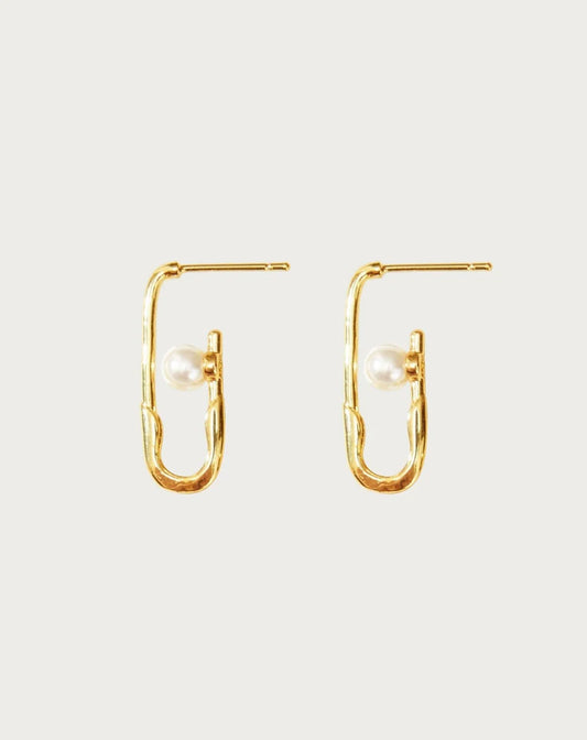 Petite Safety Pin Earrings