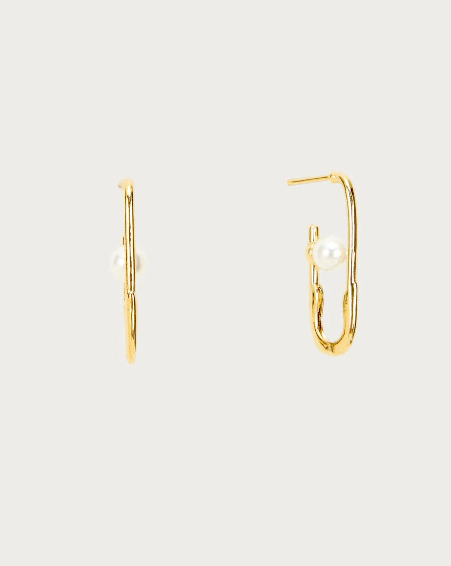 Petite Safety Pin Earrings