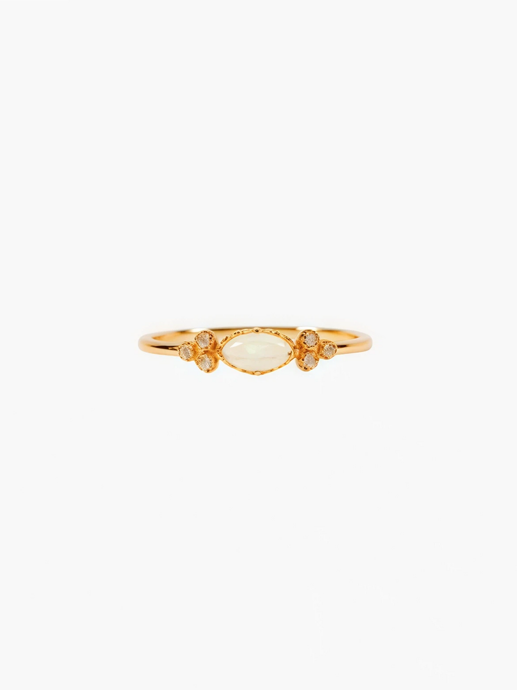 Golden Pause Ring