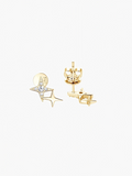 Odette Moissanite Studs