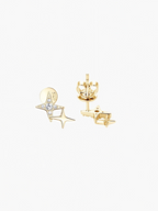 Odette Moissanite Studs