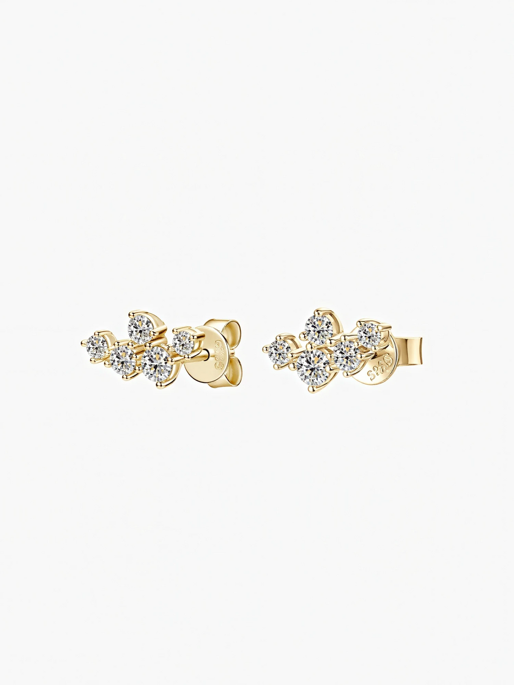 Calista Moissanite Studs