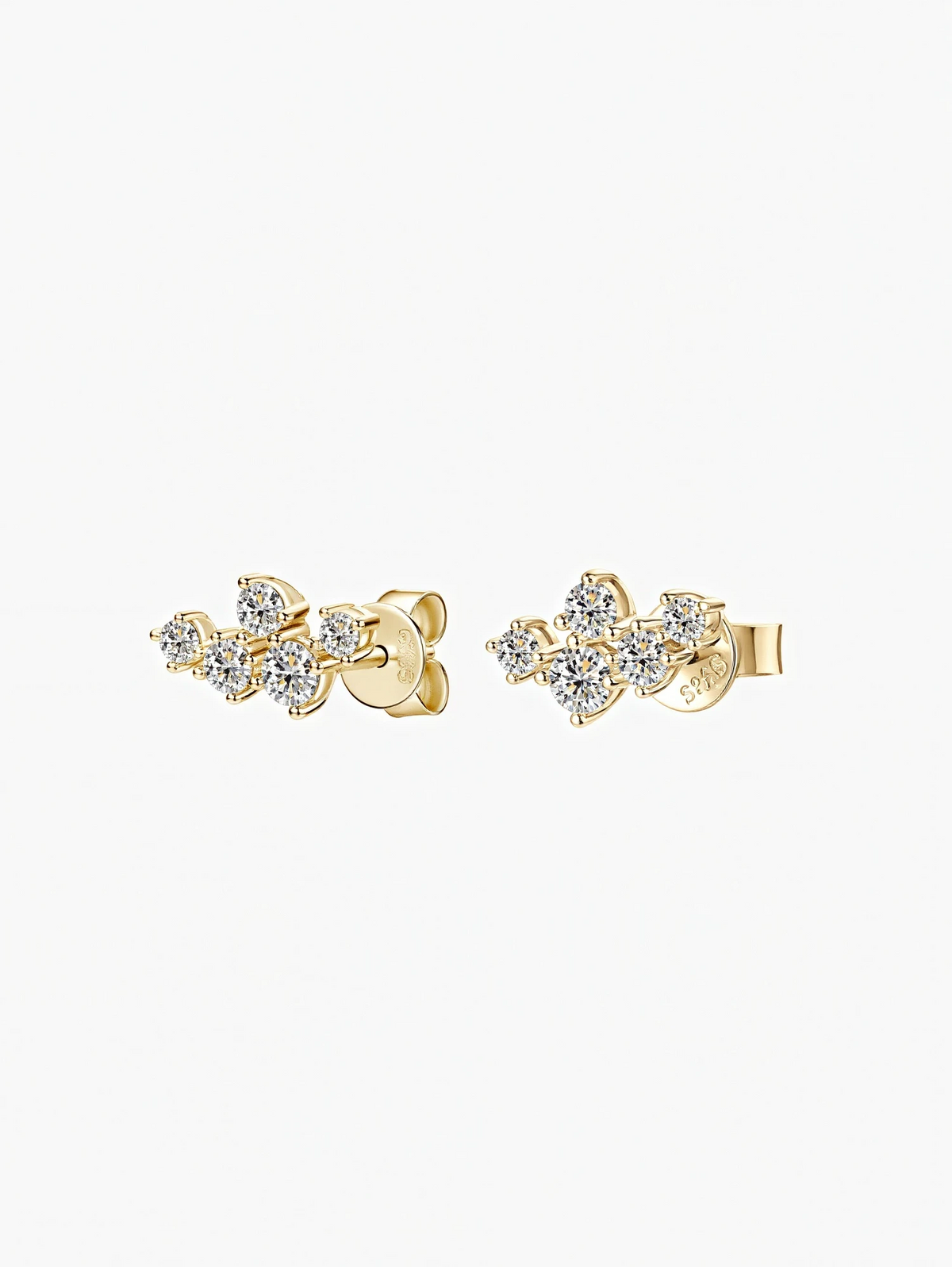 Calista Moissanite Studs