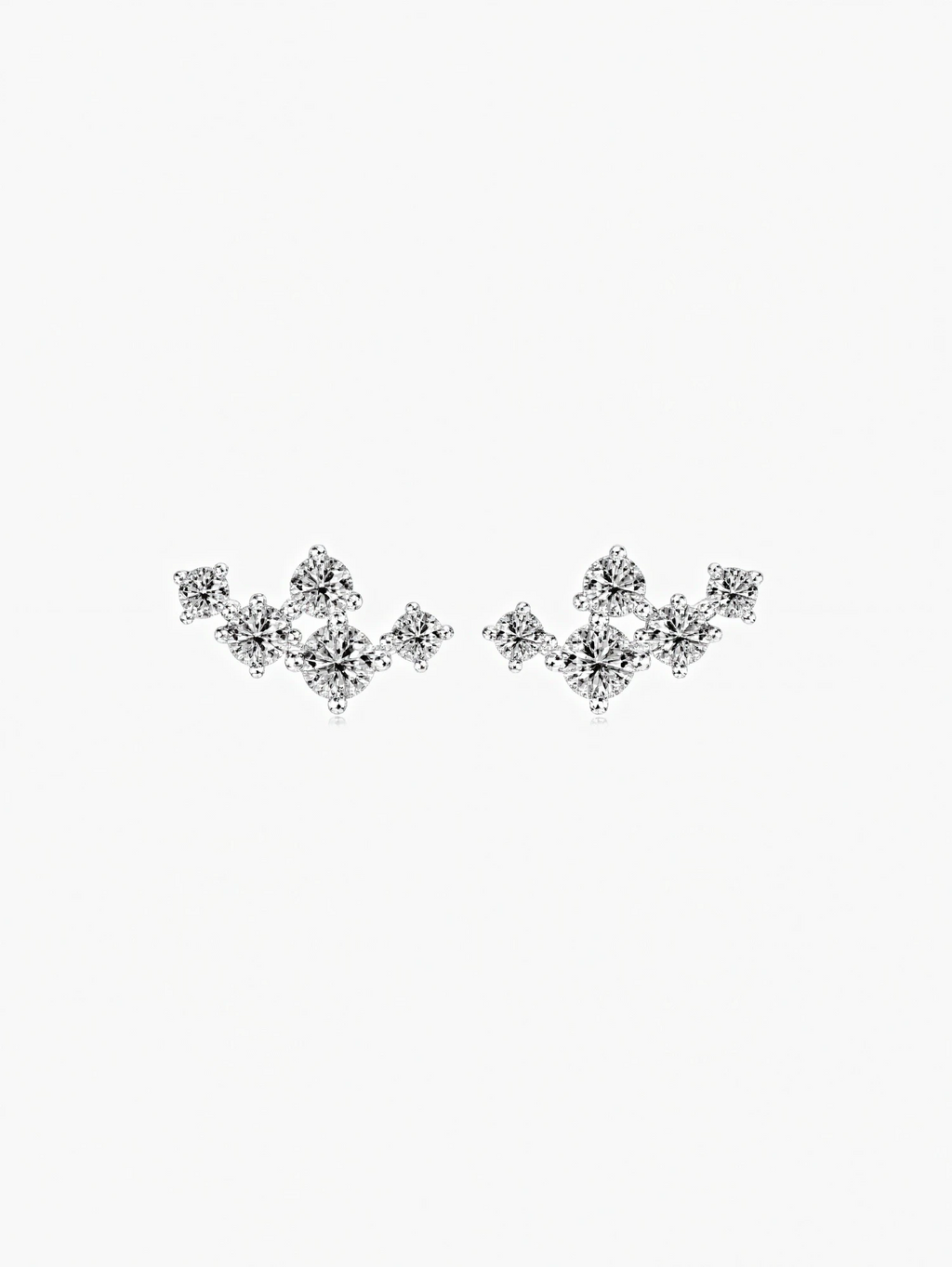 Calista Moissanite Studs