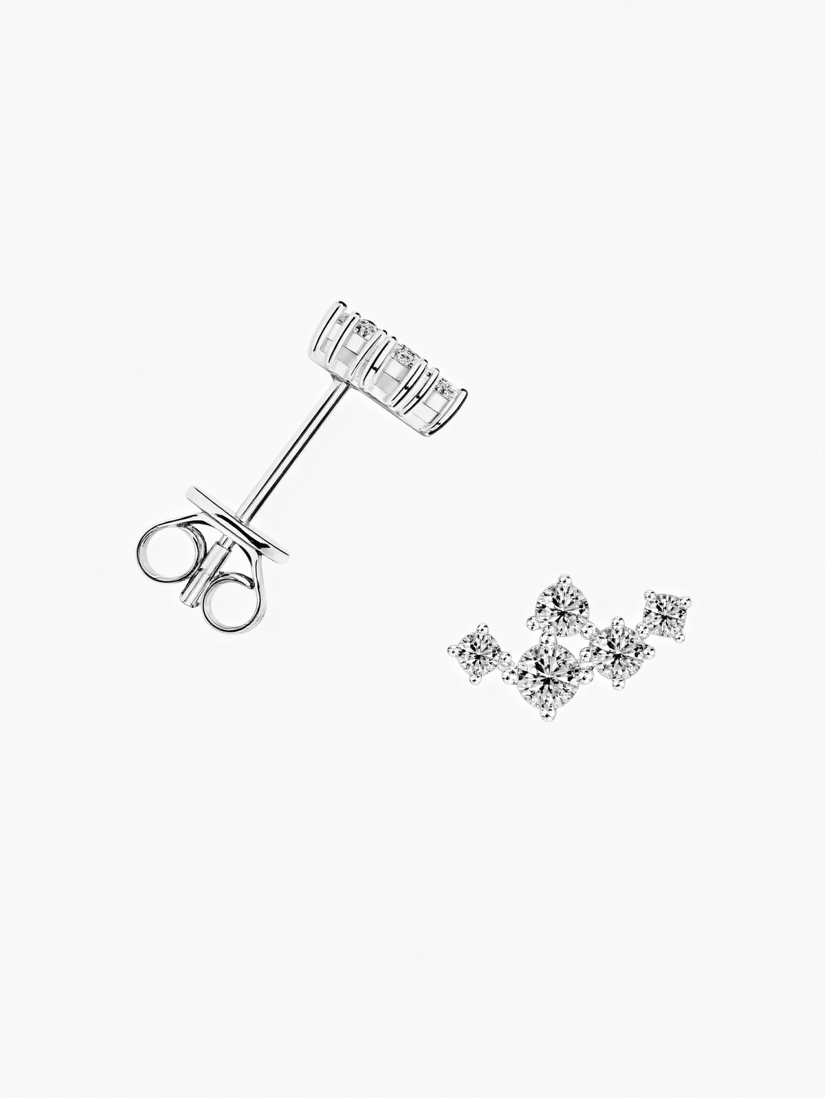 Calista Moissanite Studs