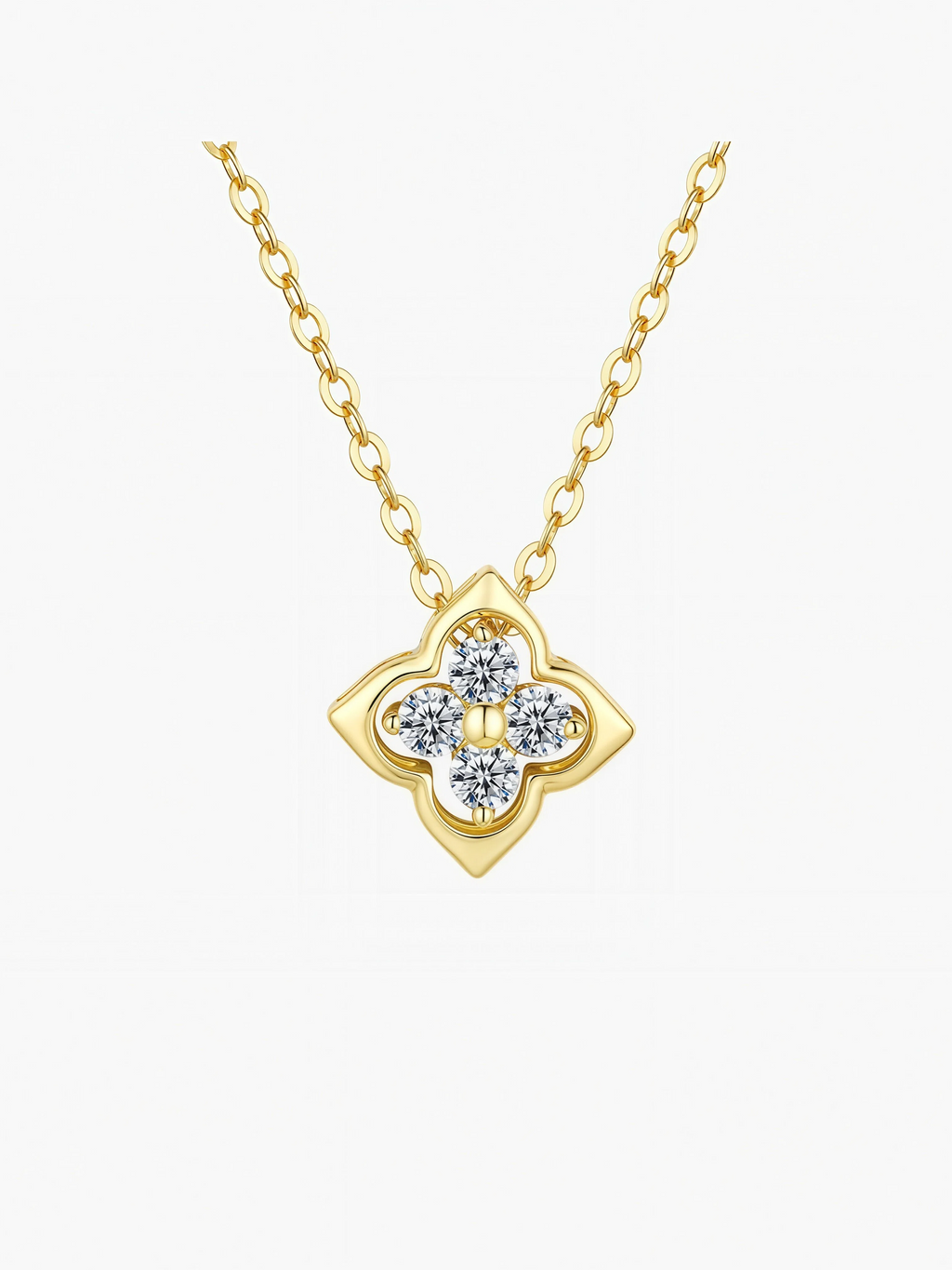 Triumph Moissanite Necklace