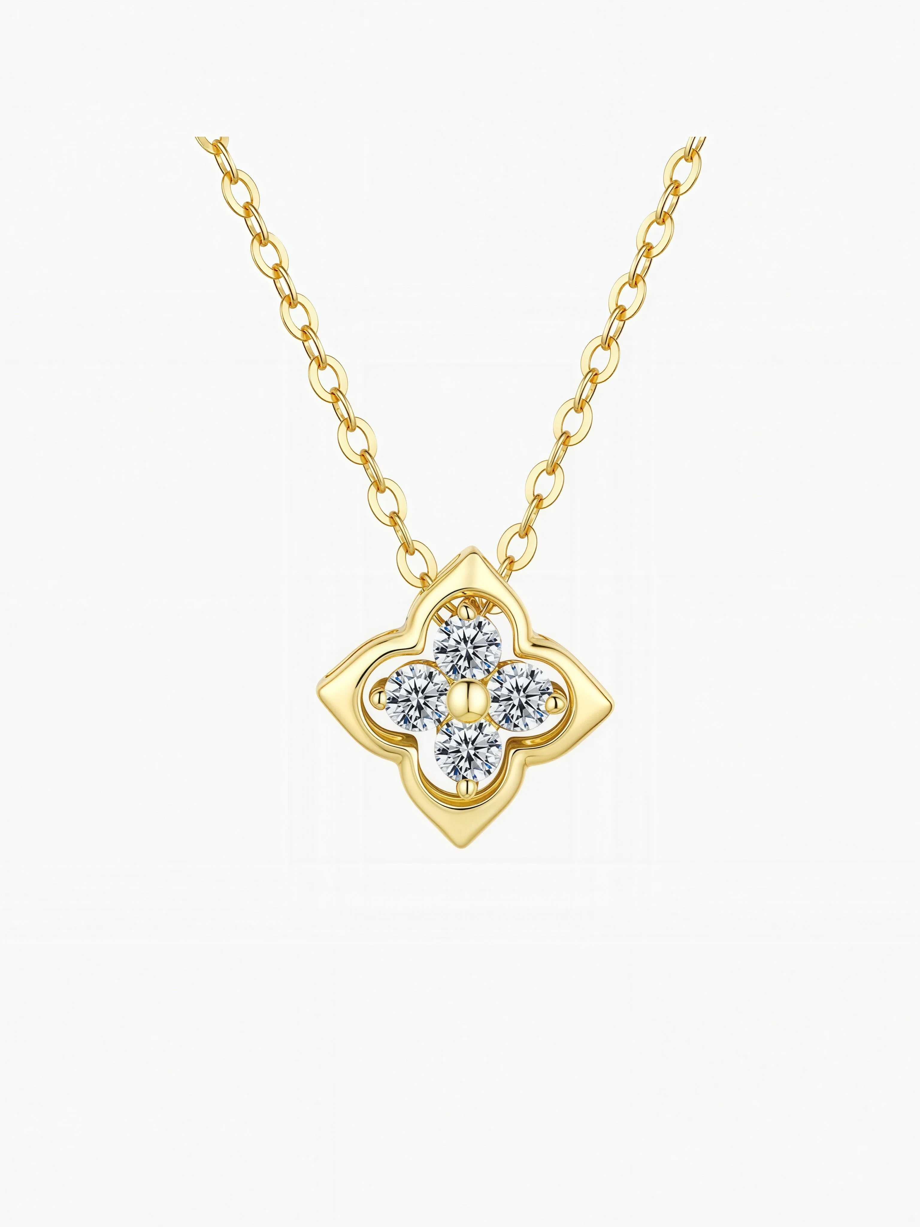 Triumph Moissanite Necklace