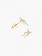 Odette Moissanite Studs
