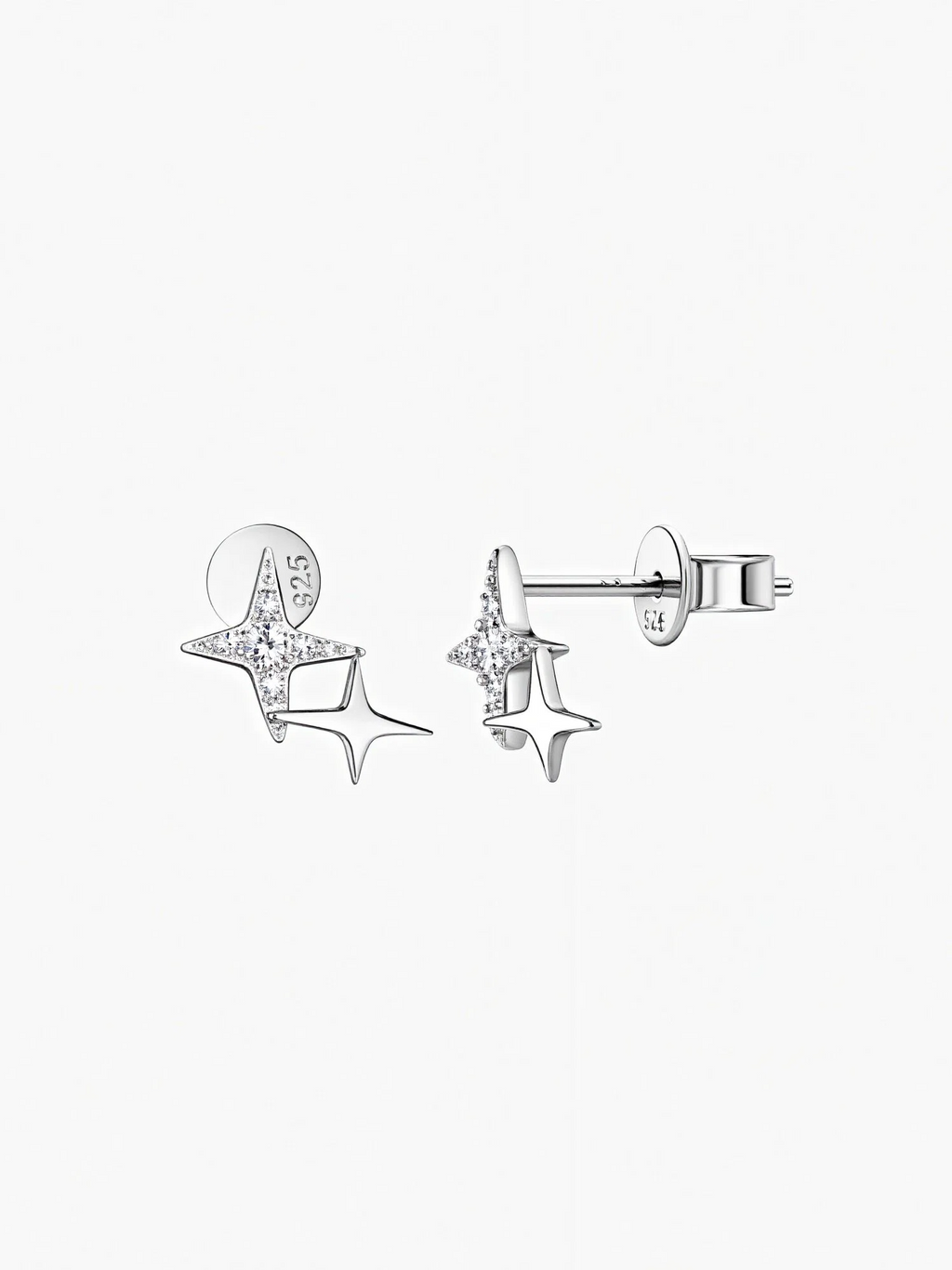 Odette Moissanite Studs