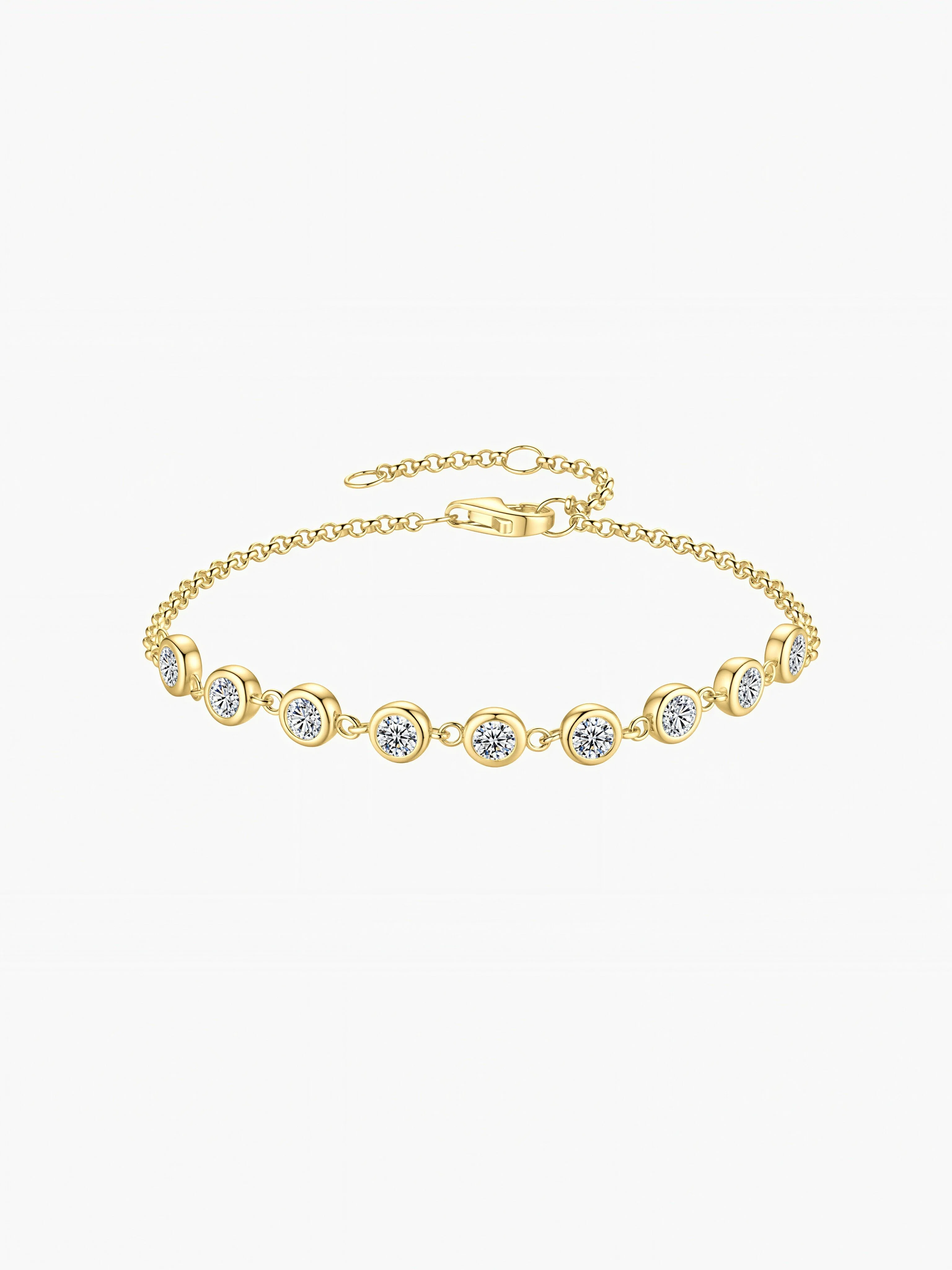 Vivian Moissanite Bracelet