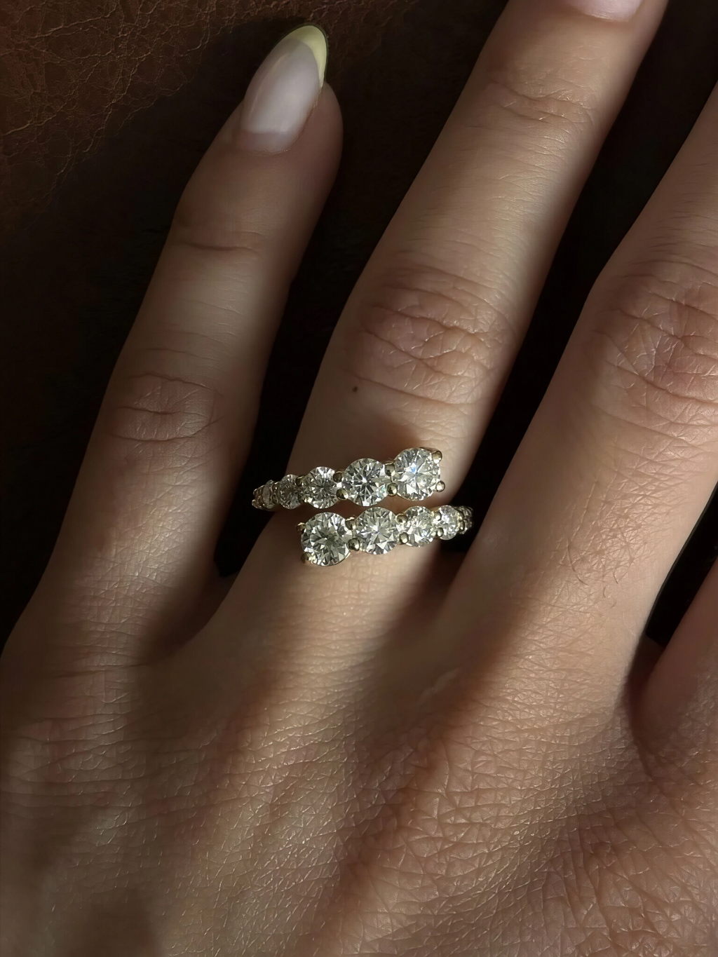 Hariette Moissanite Ring