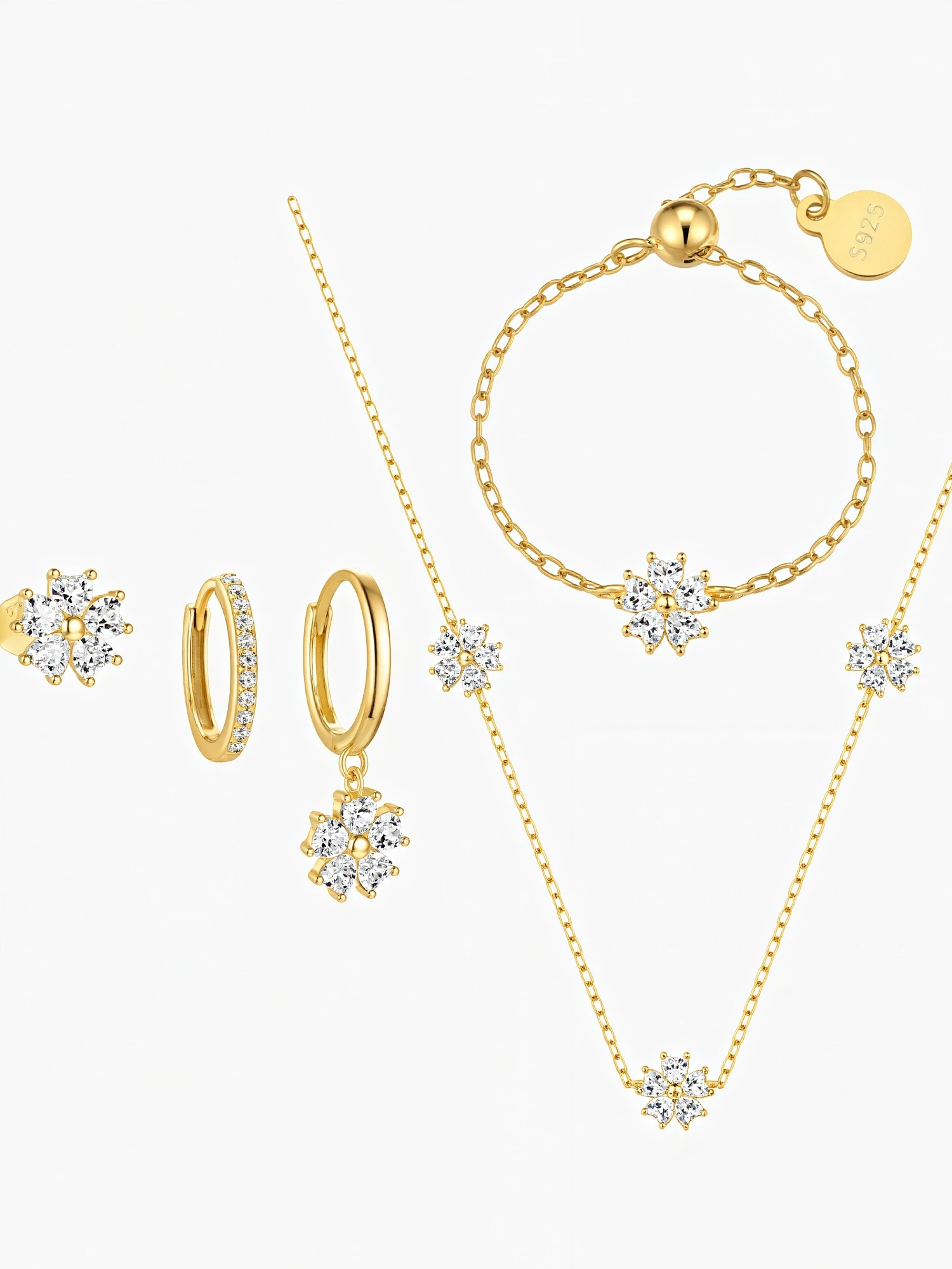 Snow Daisy Set