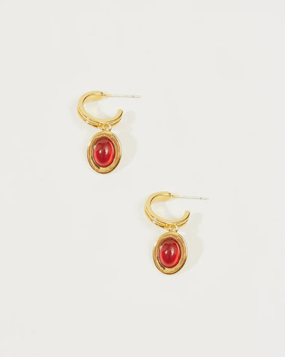 Crimson Bliss Earrings