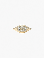 Nelle Moissanite Signet Ring