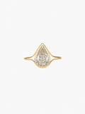 Tess Moissanite Signet Ring