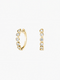 Moonlight Moissanite Hoops