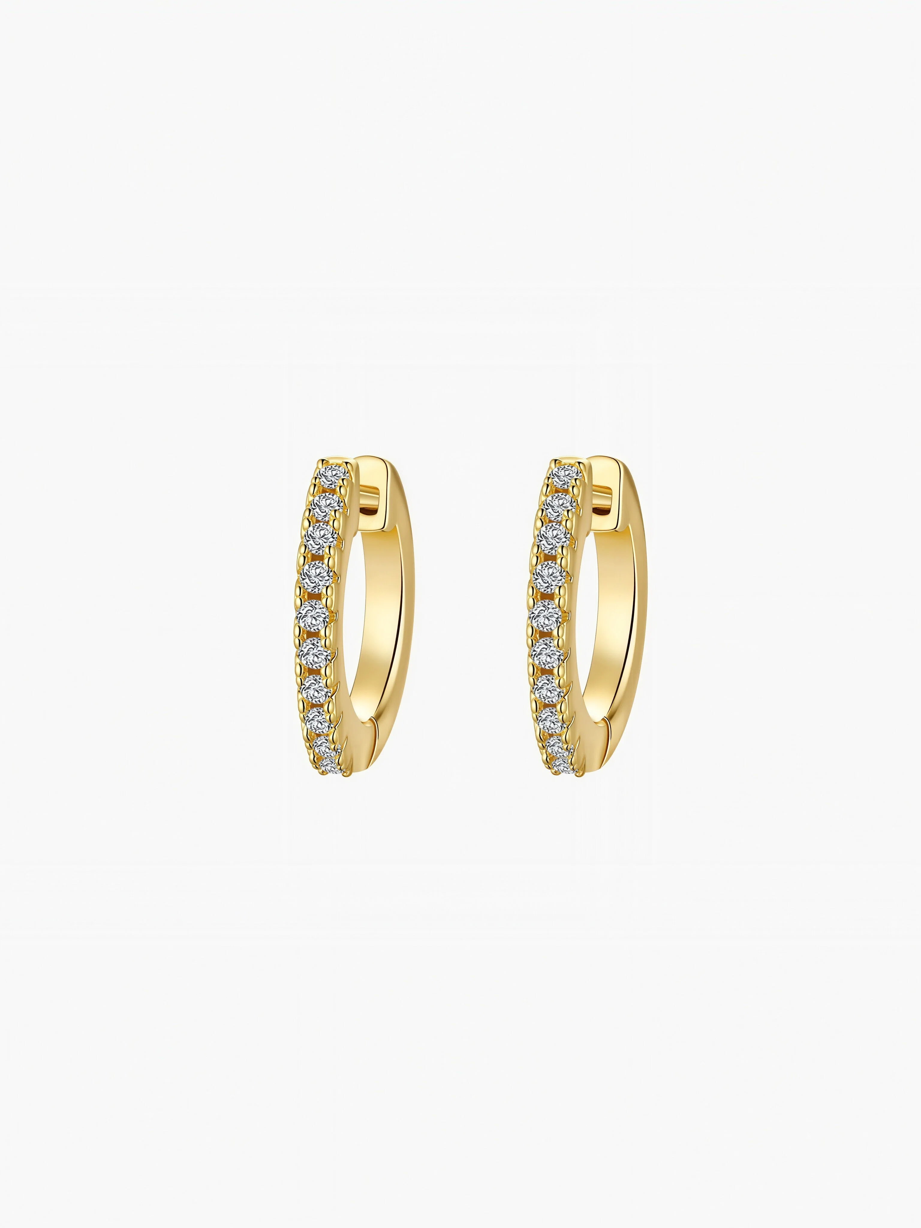 Promises Moissanite Hoops