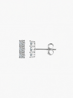 One Way Moissanite Studs