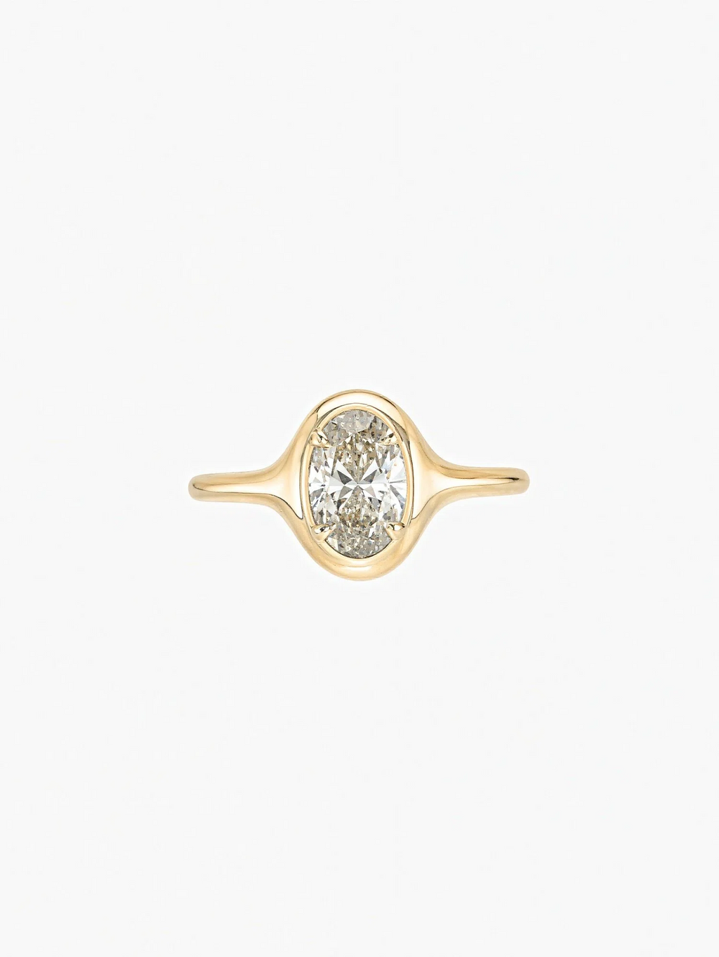 Riva Moissanite Signet Ring