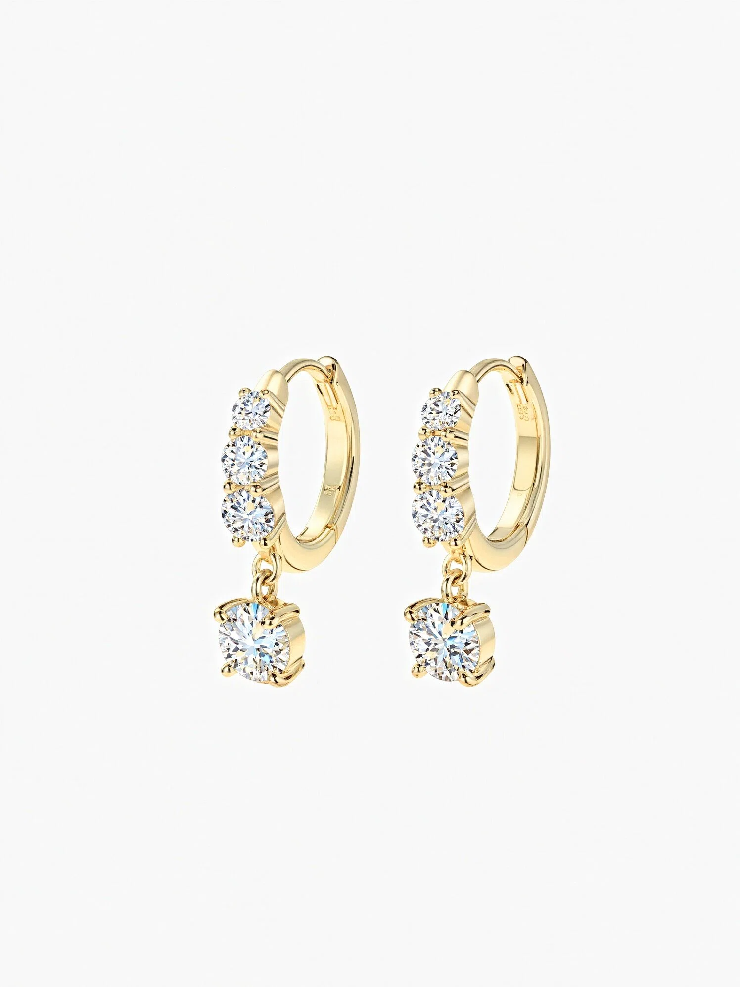Mila Moissanite Earrings