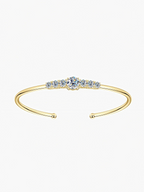 Aurielle Moissanite Bangle