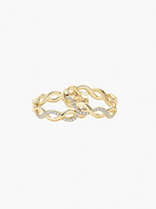 Savigne Moissanite Hoops