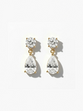 Lola Moissanite Drop Earrings