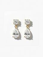 Lola Moissanite Drop Earrings