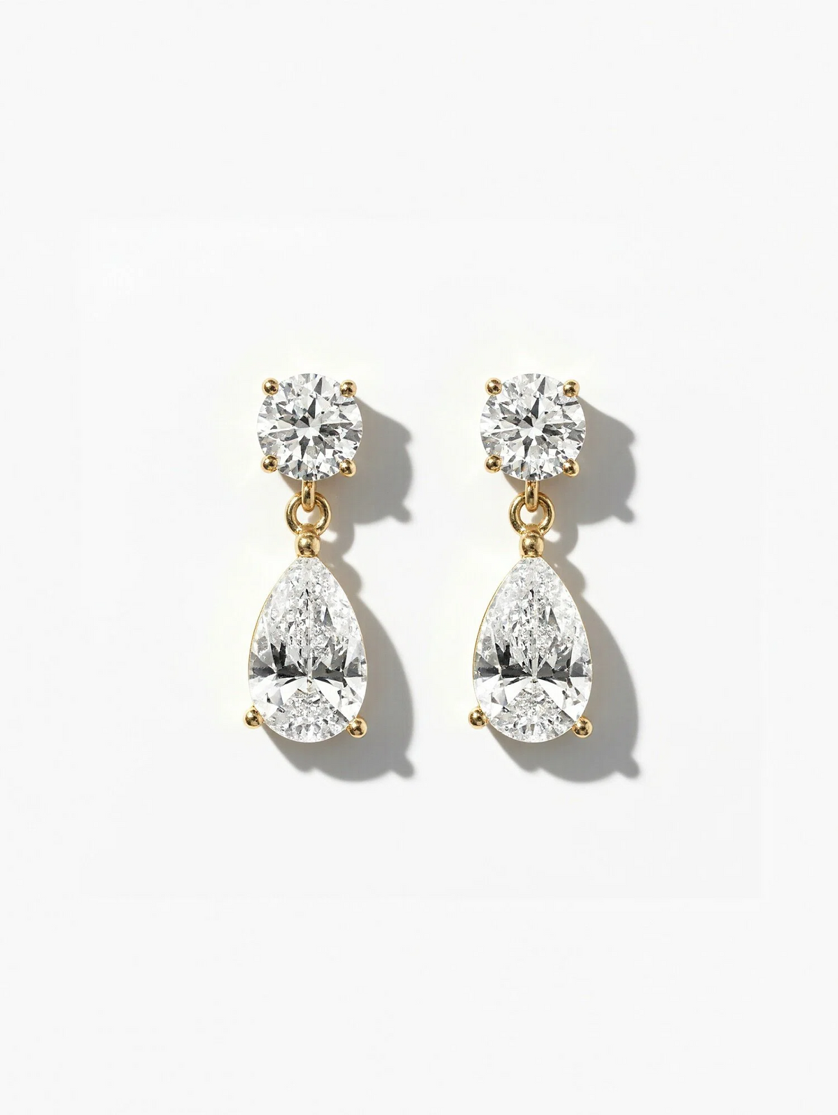 Lola Moissanite Drop Earrings