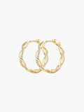 Savigne Moissanite Hoops