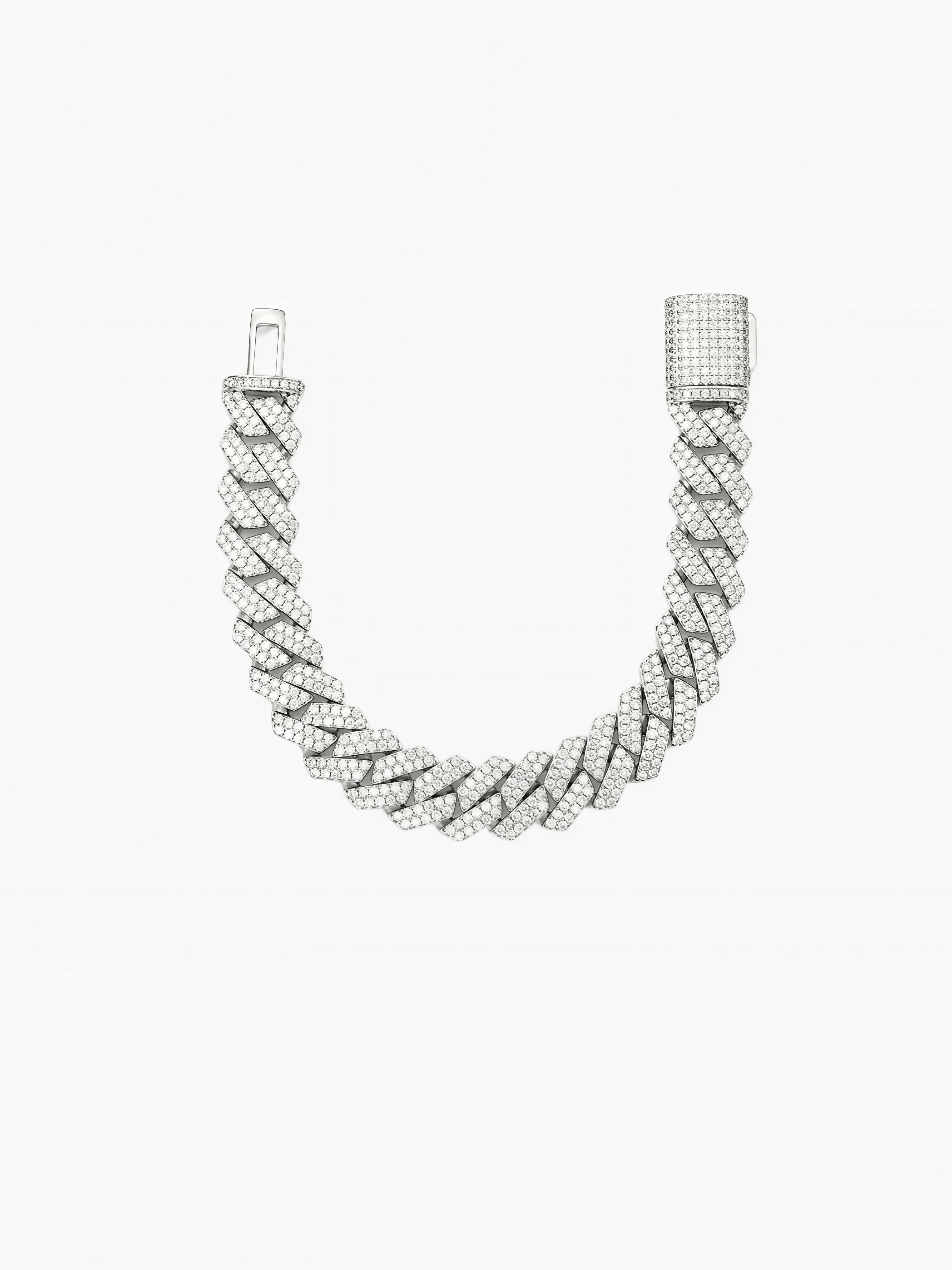 Cuba Moissanite Bracelet