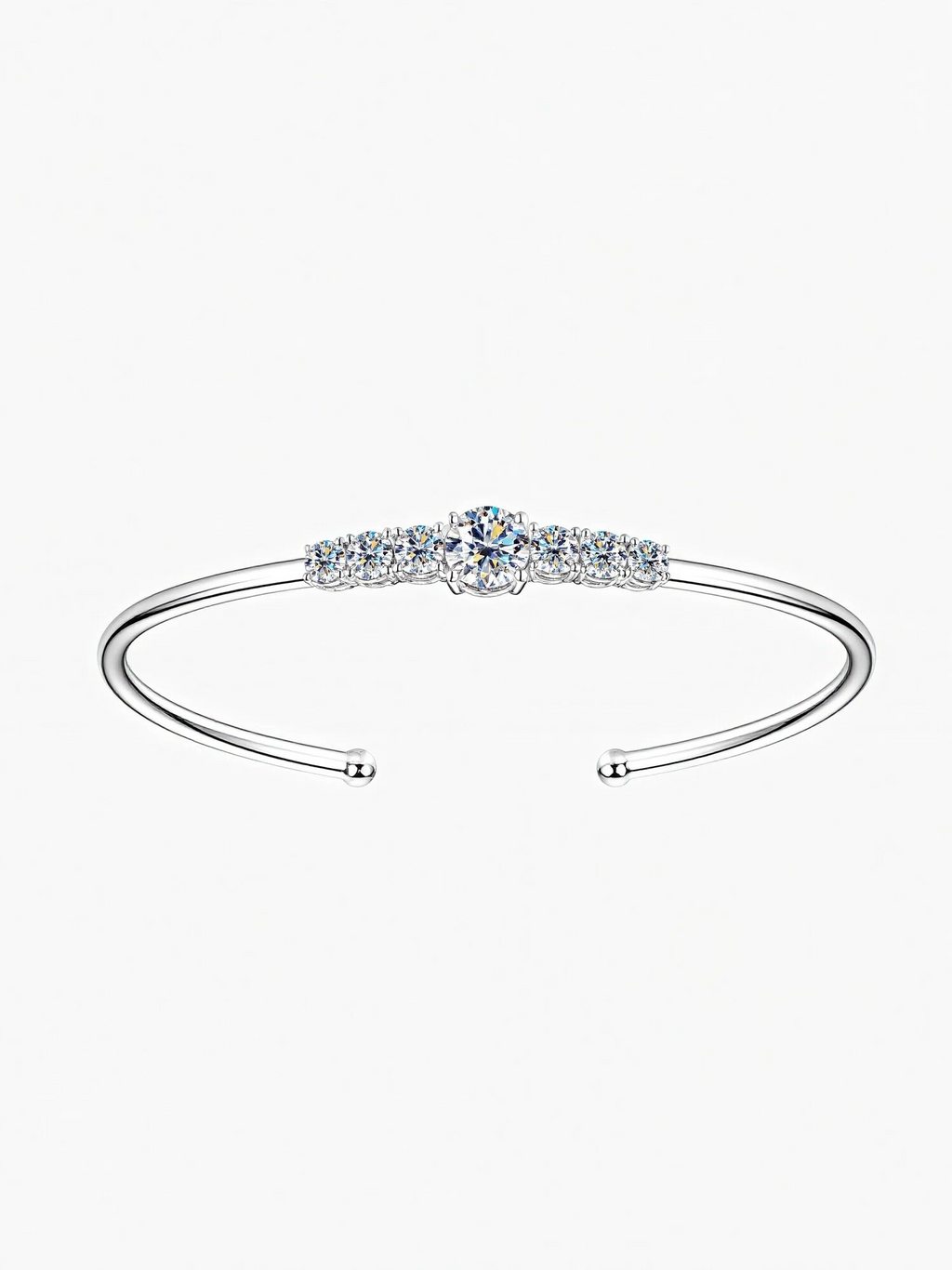 Aurielle Moissanite Bangle
