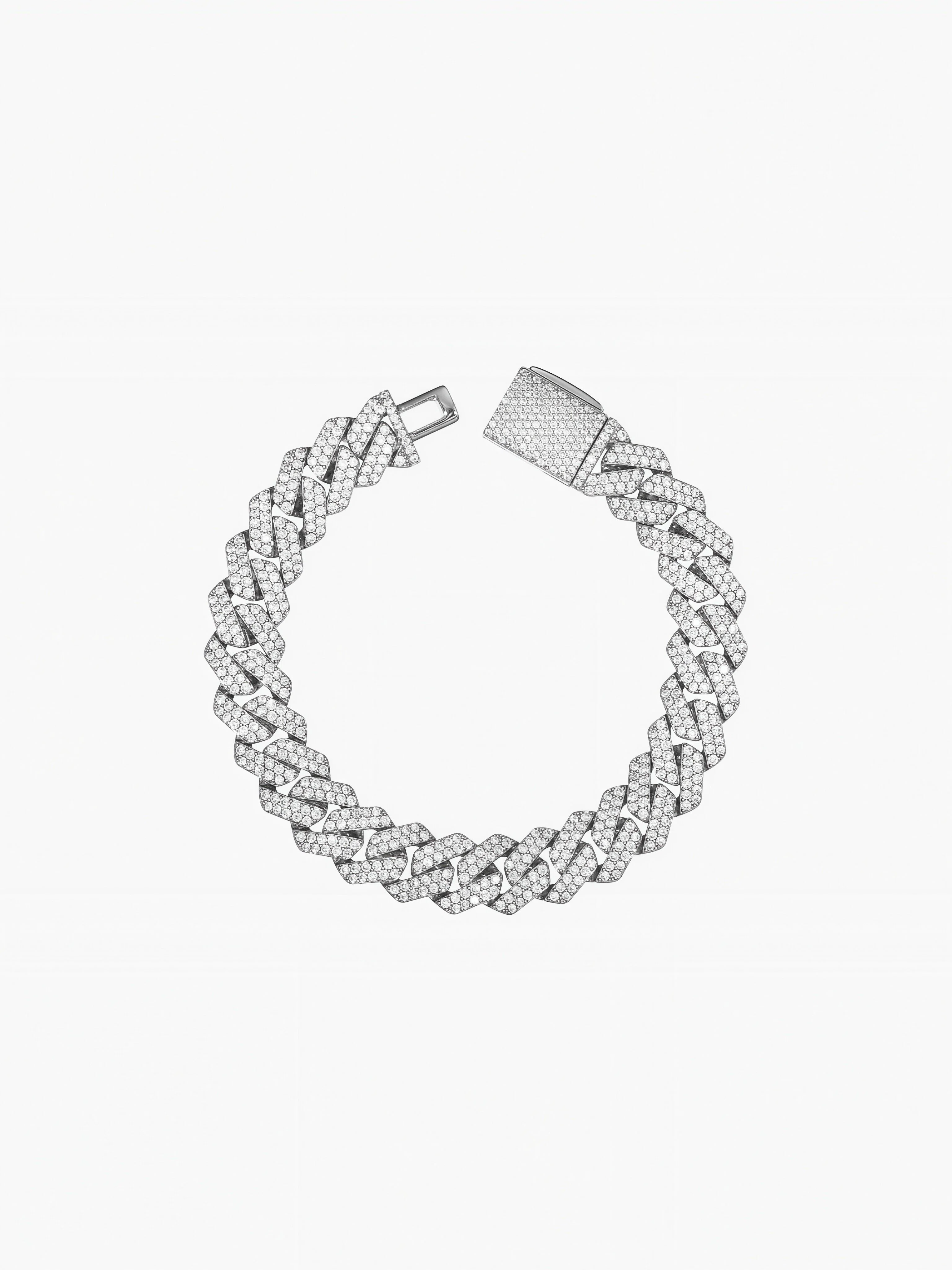 Cuba Moissanite Bracelet