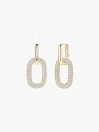 Rue Moissanite Earrings
