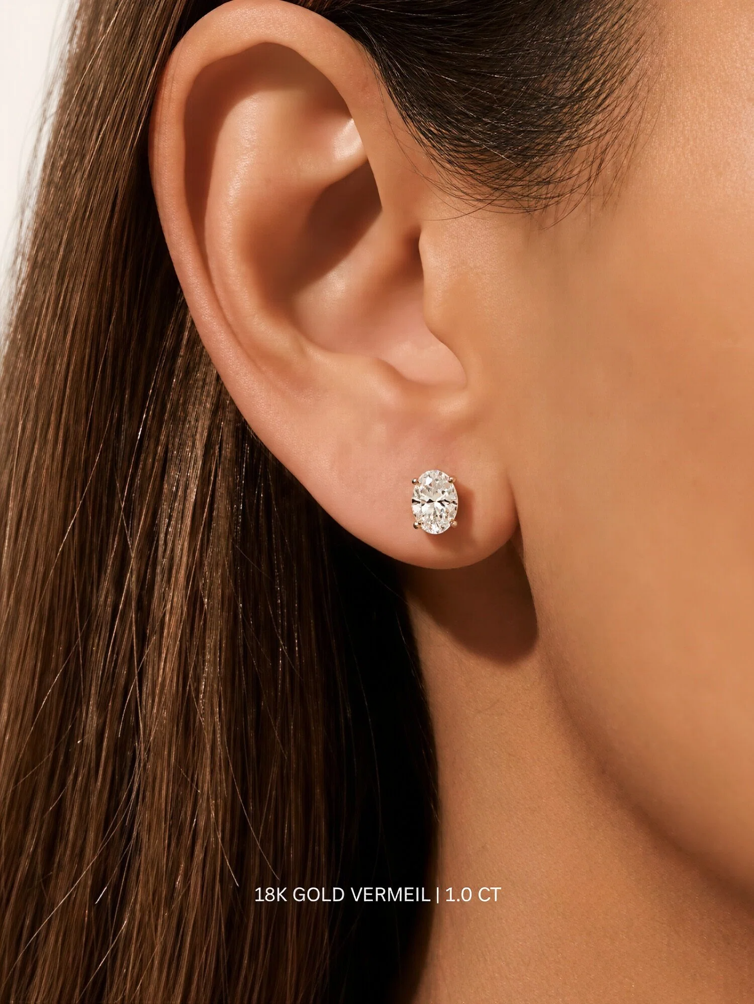 Avé Moissanite Studs