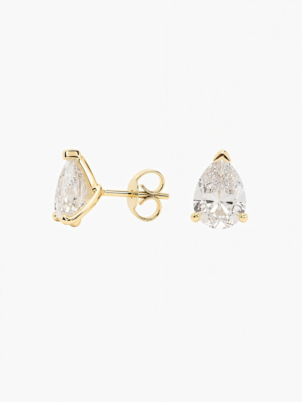 Elys Moissanite Studs