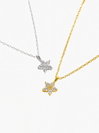 Snow Petal Necklace