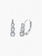 Bria Moissanite Hoops