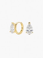 Arwen Moissanite Hoops