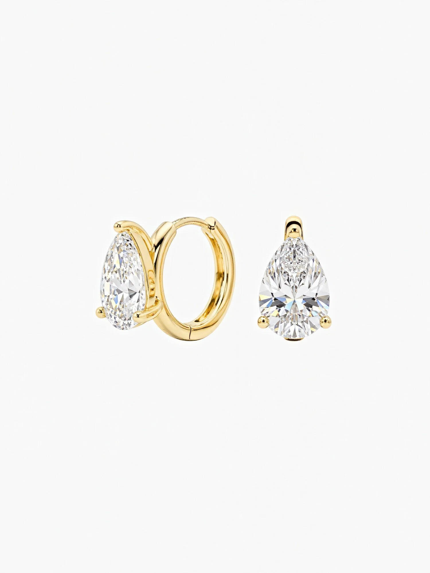 Arwen Moissanite Hoops