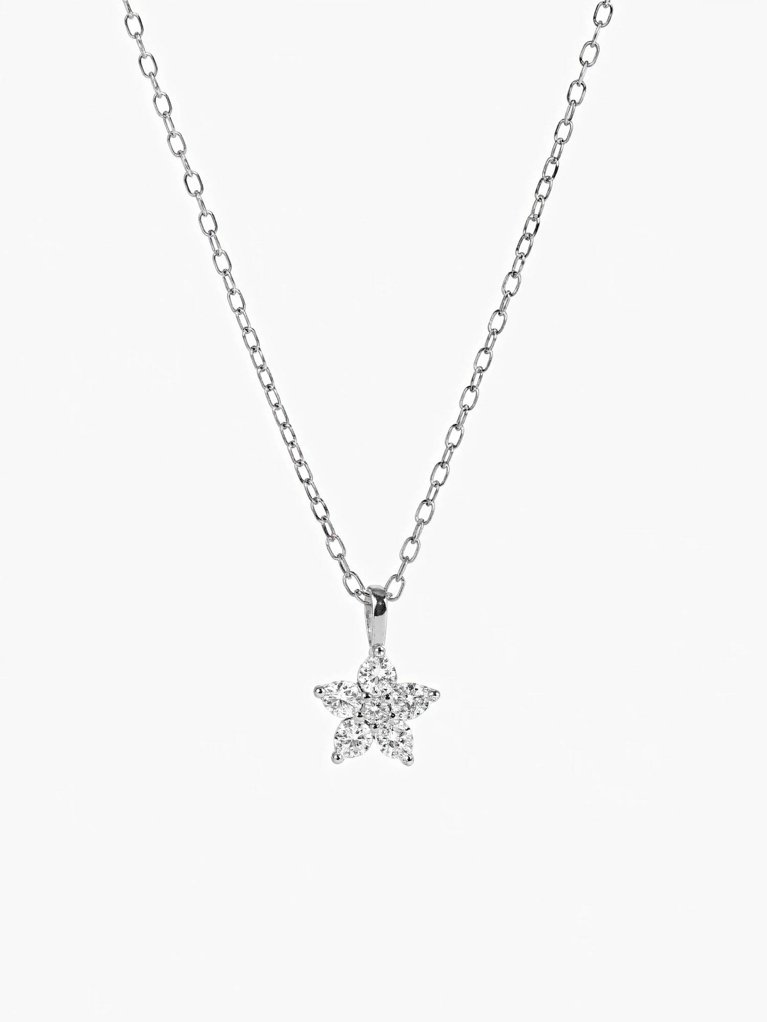 Snow Petal Necklace