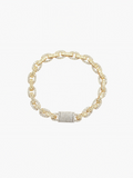 Link Moissanite Bracelet