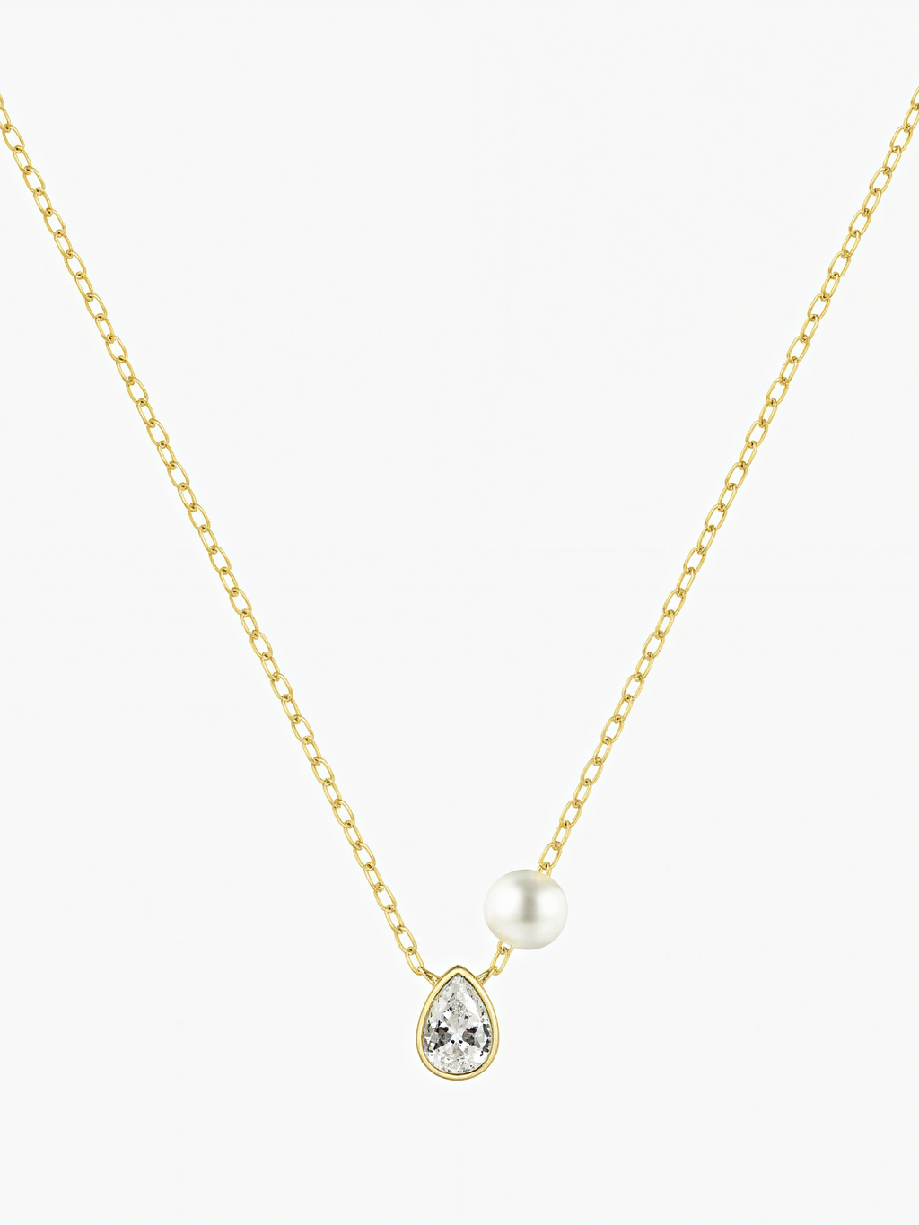 Drip Pearl Necklace