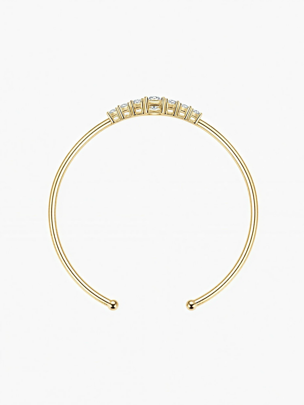 Aurielle Moissanite Bangle