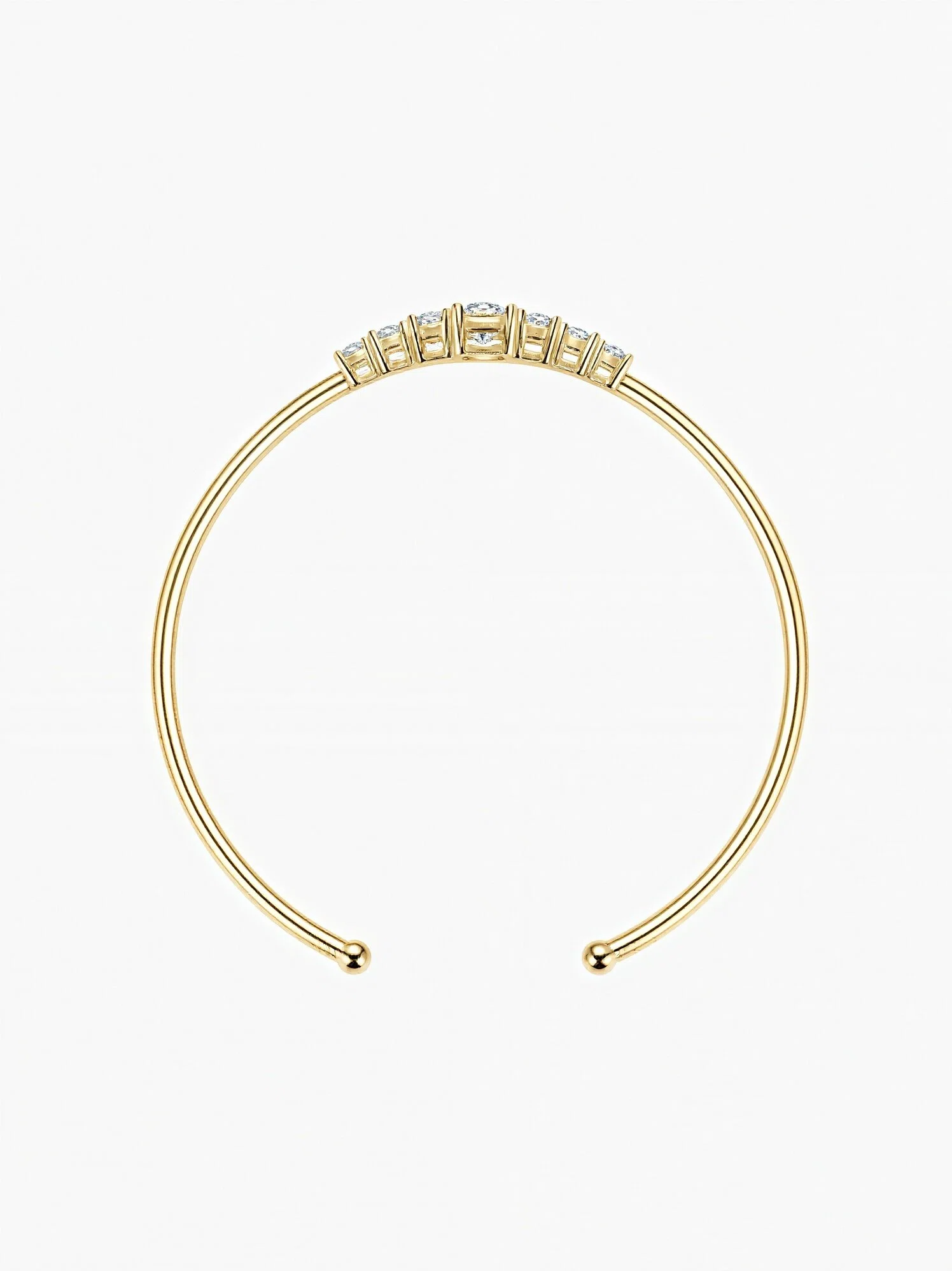 Aurielle Moissanite Bangle