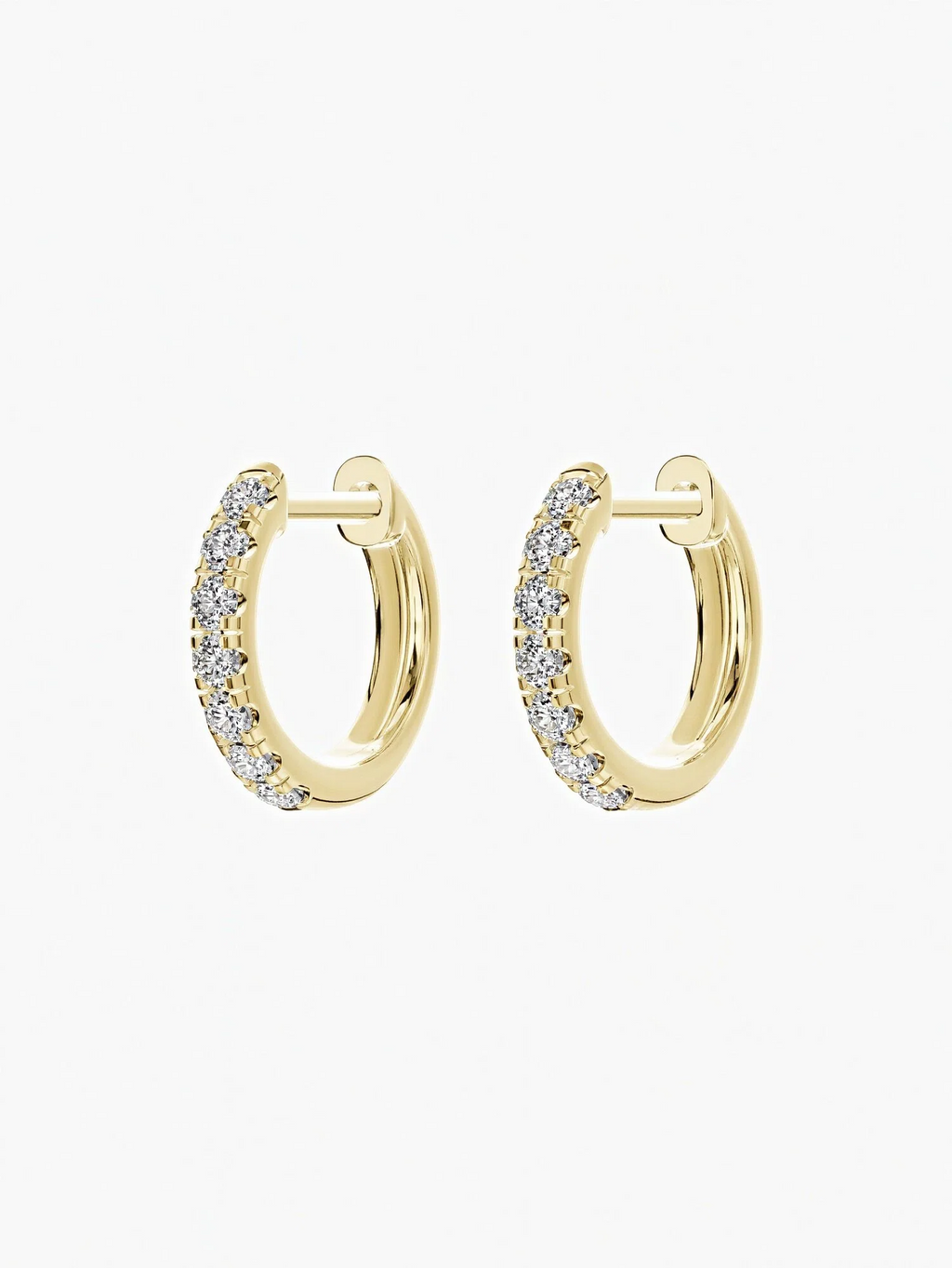 Leni Moissanite Hoops