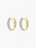 Leni Moissanite Hoops